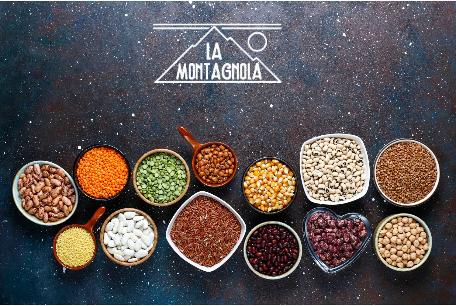 Legumi e cereali coltivati nelle terre di Castelluccio di Norcia
