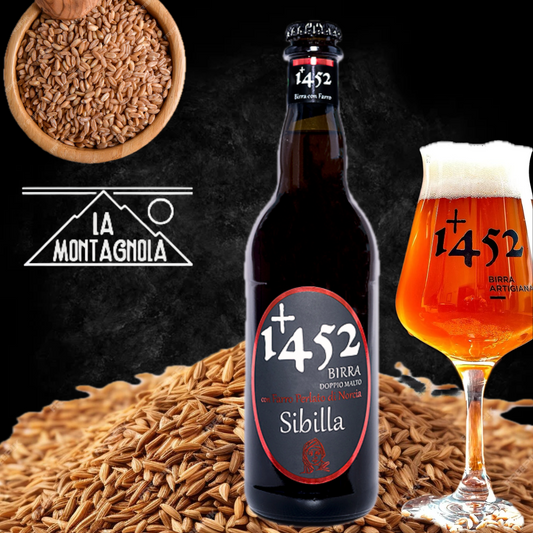 birra artigianale con farro di Norcia La Montagnola