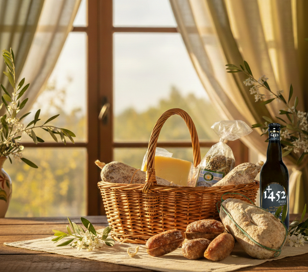 cesto Pasqua regalo prodotti tipici