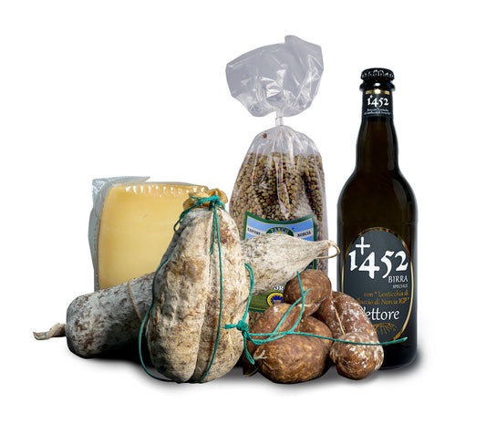 Cesto regalo Prodotti tipici Norcia e Castelluccio Montagnola